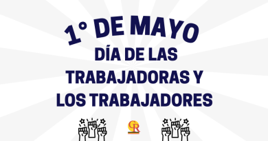 1° de Mayo: Conmemoración del Día de las Trabajadoras y los Trabajadores